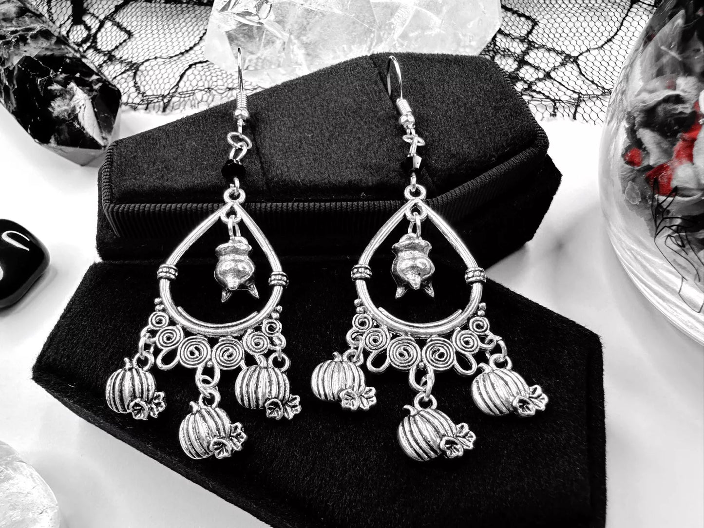The Conjuring Cauldron Earrings