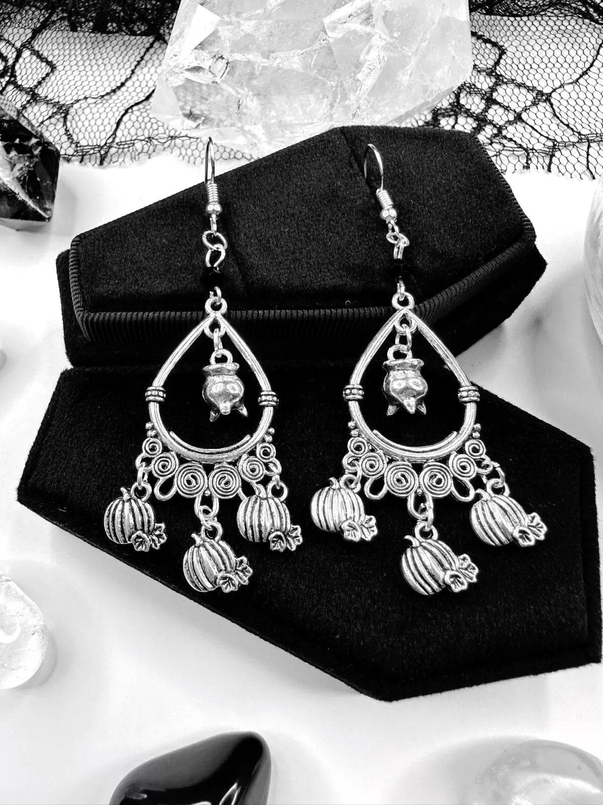 The Conjuring Cauldron Earrings
