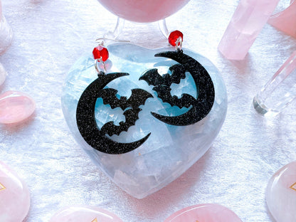 Midnight Moon Earrings