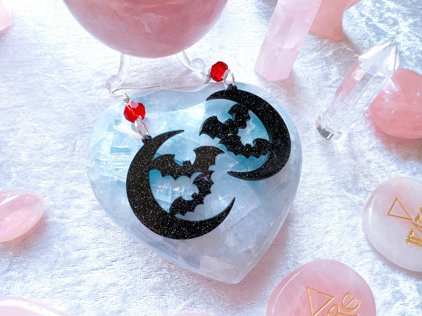 Midnight Moon Earrings