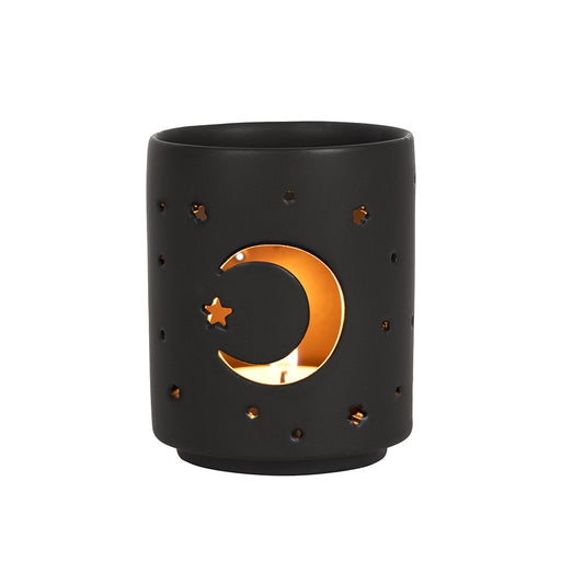 Mystical Moon Cut Out Tealight Holder