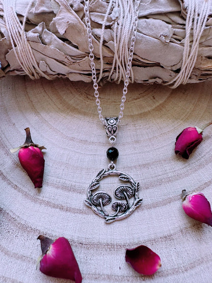 Midnight Boletus Necklace