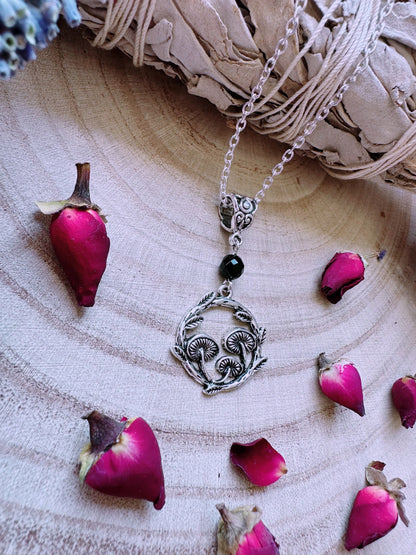 Midnight Boletus Necklace