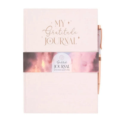 My Gratitude Journal With Rose Quartz Pen