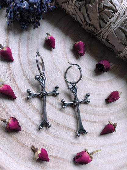 Of Blood & Bones Hoop Earrings