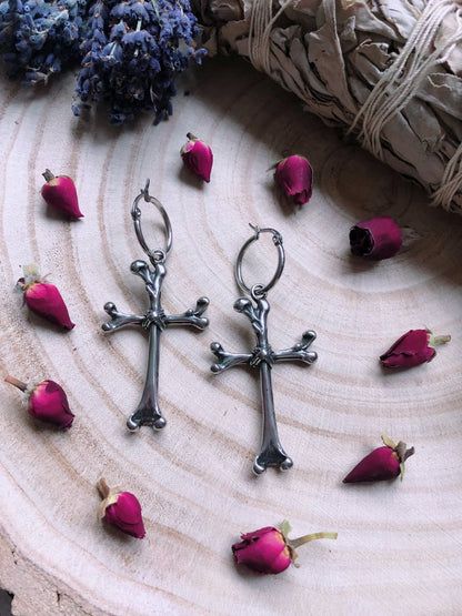 Of Blood & Bones Hoop Earrings