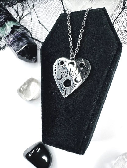 Stainless Steel Ouija Planchette Choker