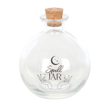 10cm Glass Spell Jar With Recipe Booklet