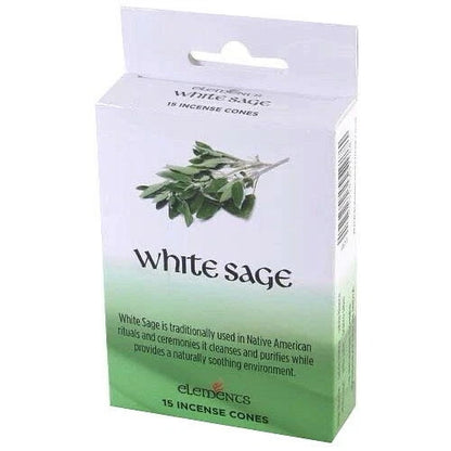 Elements White Sage Incense Cones